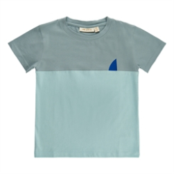 Soft Gallery Bass T-shirt - "Fin" Canal Blue